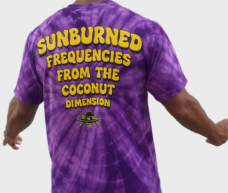 AMP LIVE Purple Tie Dye Tee ( LIMITED)