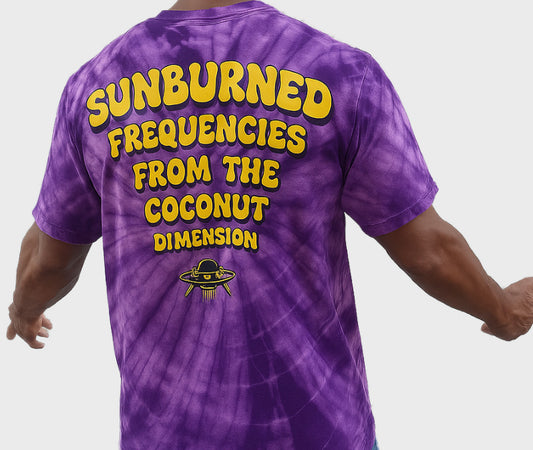AMP LIVE  Purple Tie Dye Tee ( LIMITED)